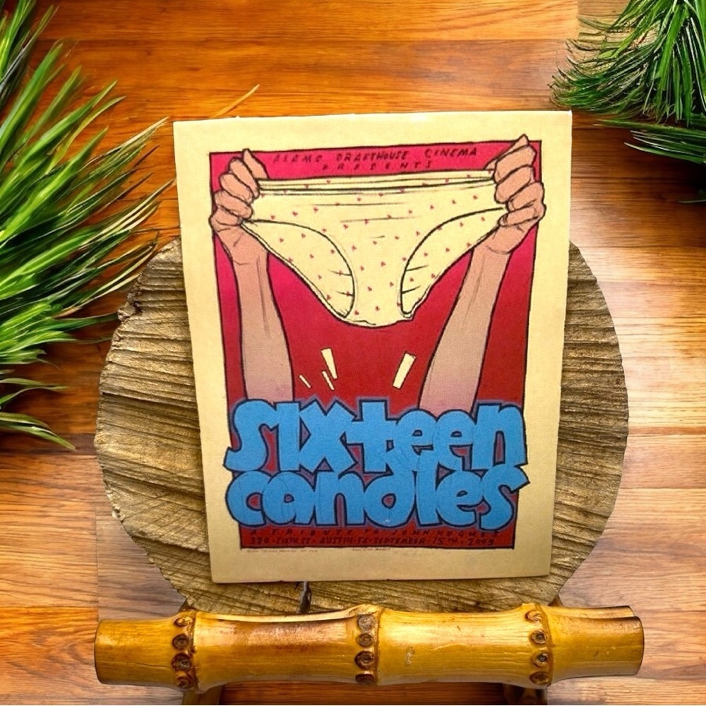 10 / $10 Sixteen Candles Alamo Drafthouse Sticker - Movies / Vintage Style